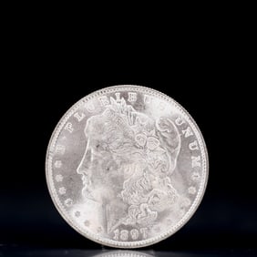 USA Morgan Dollar 1897 Coin