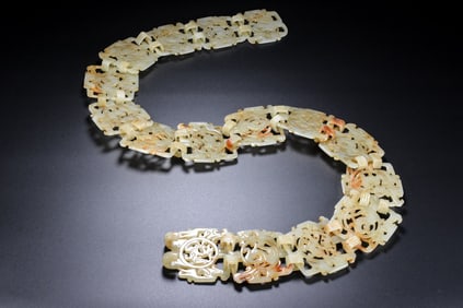 A Rare Hetian Jade Belt?