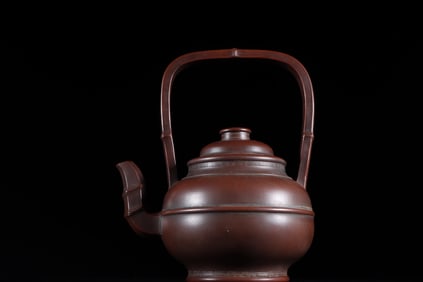 A rare Purple Sands Teapot
