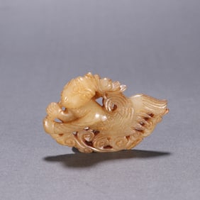 A Rare  Hetian Jade Feitian