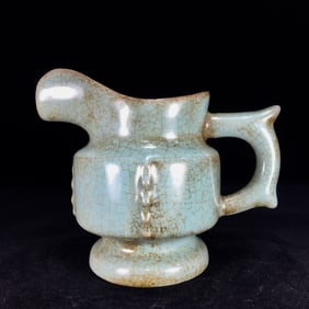 An Exquisite Ru yao Goblet