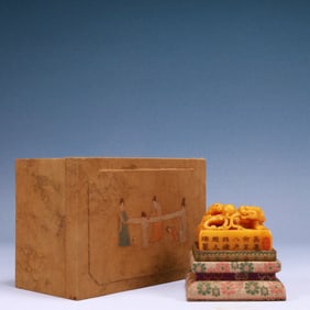 An Exquisite Tianhuang Stone Chi-Dragon Seal
