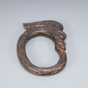 A Exquisite Hongshan Culture 'Boar& Dragon' Ornament