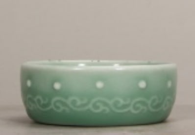 A Rare Celadon Glazed Cloud Pattern Brush Washer
