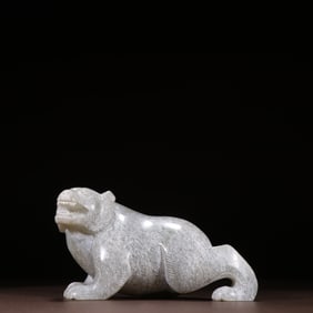 A Rare  High Ancient Jade Bear
