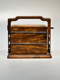 A Rare Huanghuali Wood Carrying Box
