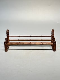 A Rare Huanghuali Wood Teacup Stand