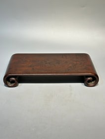 A Rare Huanghuali Wood End Table