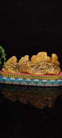 An Exquisite Tianhuang Stone Dragon Pattern Seal,with Poem