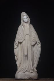 A Huge Marble Figure Ornament