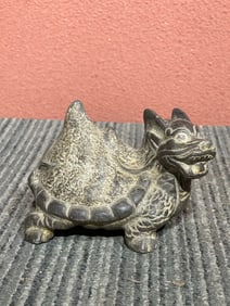 An Exquisite Limestone Turtle Ornament