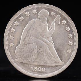 USA One Dollar 1860 Coin