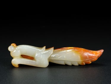 An Archaic Gaogu yu Mantis Ornament
