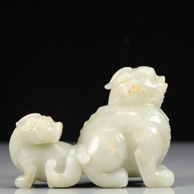 An Exquisite Sapphire Auspicious Beast -Shaped Censer