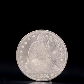 USA One Dollar 1854 Coin
