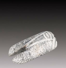 An Archaic Hongshan Culture Cyan jade Pendant