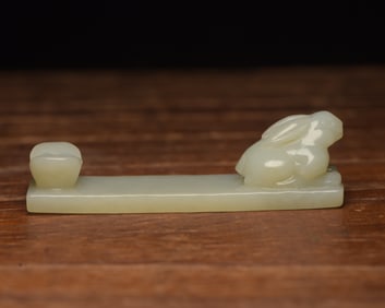 An Exquisite White Jade Incense holder