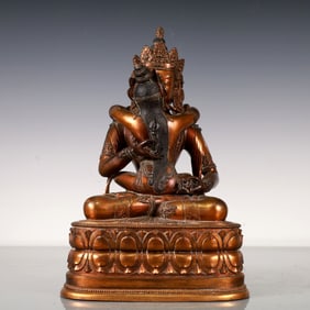 A Exquisite Gilt Bronze Statue of Bodhisattva Buddha statue