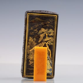 An Exquisite Tianhuang Stone poem Seal