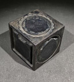 An Exquisite with poem Inkstone