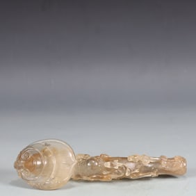 A Exquisite Crystal Tiger Pattern Ruyi