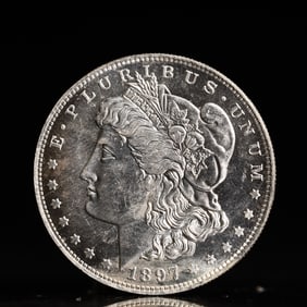 USA Morgan Dollar 1897 Coin