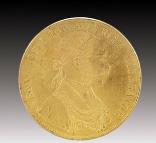 Austrian 4 Ducats Gold Coin