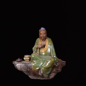 An Exquisite Shiwan yao Figure Ornament