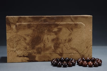 A Pair of Rare Huangqinan Wood Bracelets