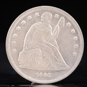 USA One Dollar 1860 Coin