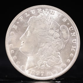 USA Morgan Dollar 1897 Coin