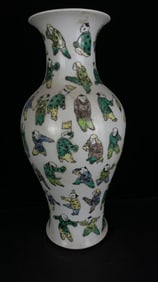 A Huge Famille-Rose Figure Pattern Vase