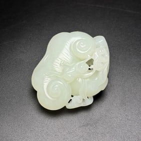 White Jade Ganoderma lucidum Hand Piece