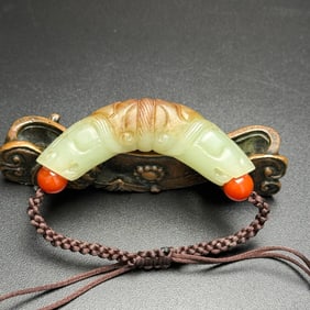 White Jade Ruyi Pattern Pendant