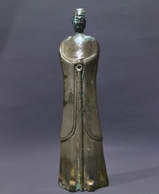 A Huge Bronze Figure Ornament