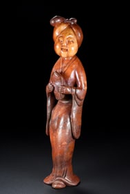 An Exquisite Gaogu yu Figure Pattern Ornament
