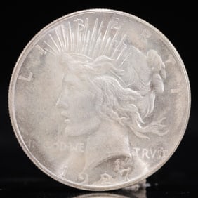 Liberty In God We Trust 1927 Sterling Silver One Dollar Coin