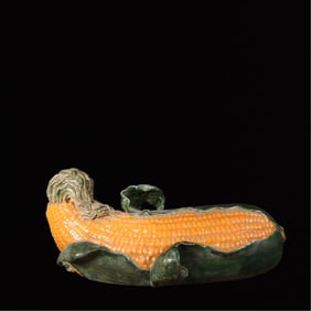 A Huge Shiwan yao Corn Ornament