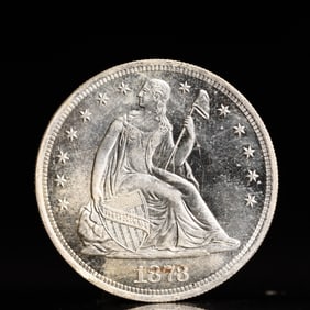 USA One Dollar 1873 Coin