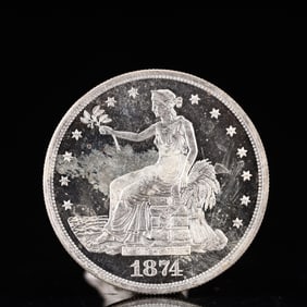USA Trade Dollar 1874 Coin