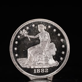 USA Trade Dollar 1882 Coin