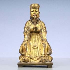 A Exquisite Gilt Bronze Figures