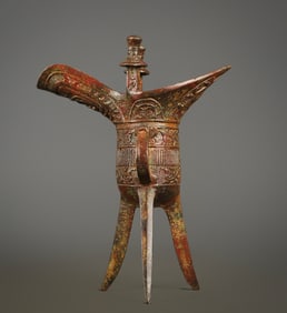 An Exquisite Bronze Goblet