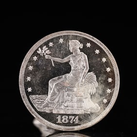 USA Trade Dollar 1874 Coin