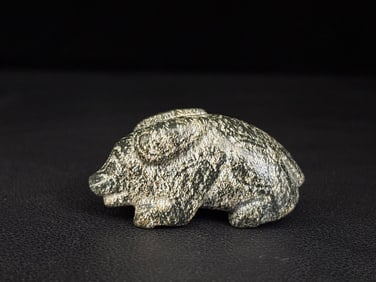 An Exquisite White Jade Auspicious Beast Ornament