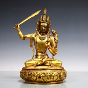 A Exquisite Gilt Bronze Buddha statue