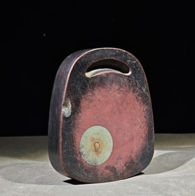 An Exquisite with poem Inkstone