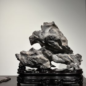 An Exquisite Lingbi Stone Ornament