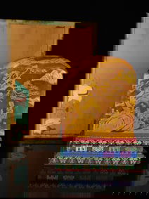 An Exquisite Tianhuang Stone Landscape and Figure Pattern Seal