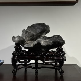 An Exquisite Lingbi Stone Ornament